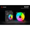 SAVIO Blast 120mm ARGB PWM ανεμιστήρας κουτιού - Μαύρο