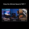 Ασύρματος προσαρμογέας USB MERCUSYS MA37BEH — High-Gain Wi-Fi 7 (BE6500) συμβατότητα USB-C/USB-A