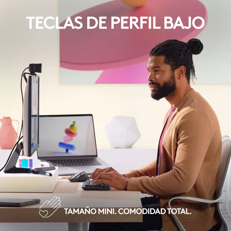 Logitech MX Mechanical Mini Ασύρματο Πληκτρολόγιο Tenkeyless Bluetooth