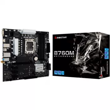 Μητρική Biostar B760MX2-E Pro D4 - B760 - Socket 1700 - Micro ATX