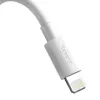 Baseus TZCALZJ-02 Καλώδιο κινητού Λευκό 1,5 m USB A Lightning