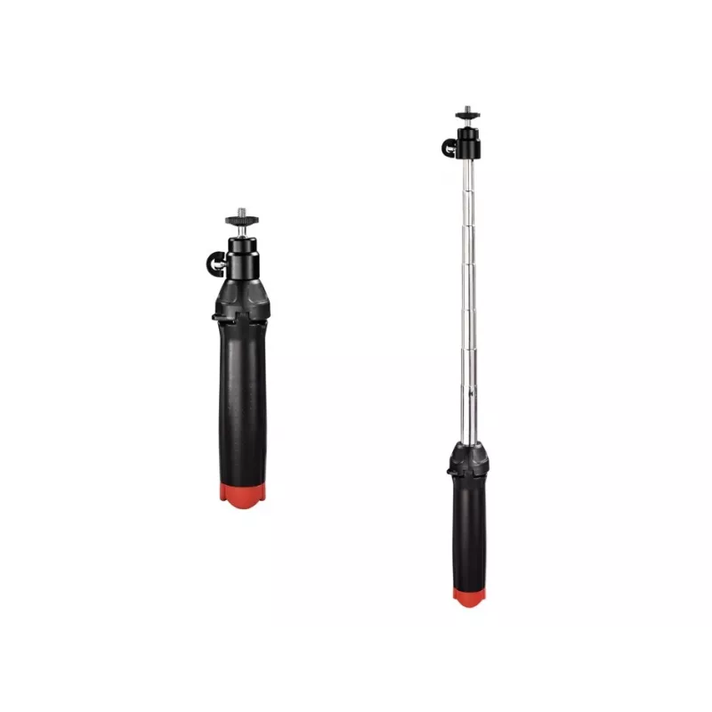 Hama Multi 4in1 Επιτραπέζιο τρίποδο, 3 πόδια, Μαύρο, 90 cm, 185 g