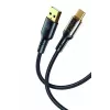 Καλώδιο δεδομένων USB Type-C Tellur TLL155711, ένταση ρεύματος 3A, 100 cm, μαύρο