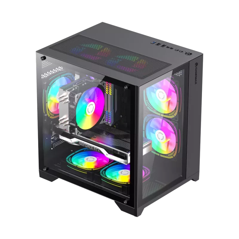 Gamemax | θήκη | INFINITY MINI BK | M-ATX