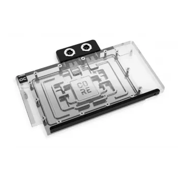 Backplate Alphacool 10269 Ακρυλικό Αλουμίνιο Χρώμιο Χαλκός Νάιλον μαύρο 155,5x235,9x34mm