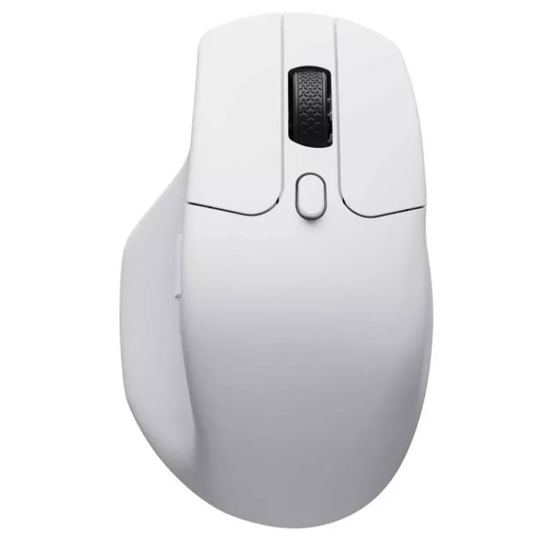 Ποντίκι Keychron M6 Δεξιόχειρας RF Wireless + Bluetooth + USB-C οπτικό 30000 DPI λευκό