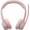 Logitech 981-001412 Ακουστικά/Headset Ασύρματα Με Βραχίονα Γραφείο/Callcenter Bluetooth Ροζ