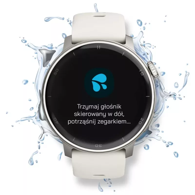 Smartwatch Stelio Activ GPS 46 mm Ασημί STSWA101SR, GPS, θήκη 46 mm