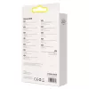 Baseus Crystal Shine καλώδιο USB σε Lightning, 2,4A, 2m (μαύρο)