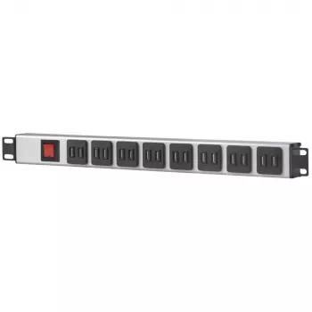 Μονάδα διανομής ρεύματος Intellinet 19 ιντσών Rackmount 16-Port USB-A (CEE 7/7), με διακόπτη ρεύματος προστασίας υπερφόρτωσης, έως 2,1 A ανά μονάδα, καλώδιο ρεύματος 2 m (βύσμα Euro 2 ακίδων)