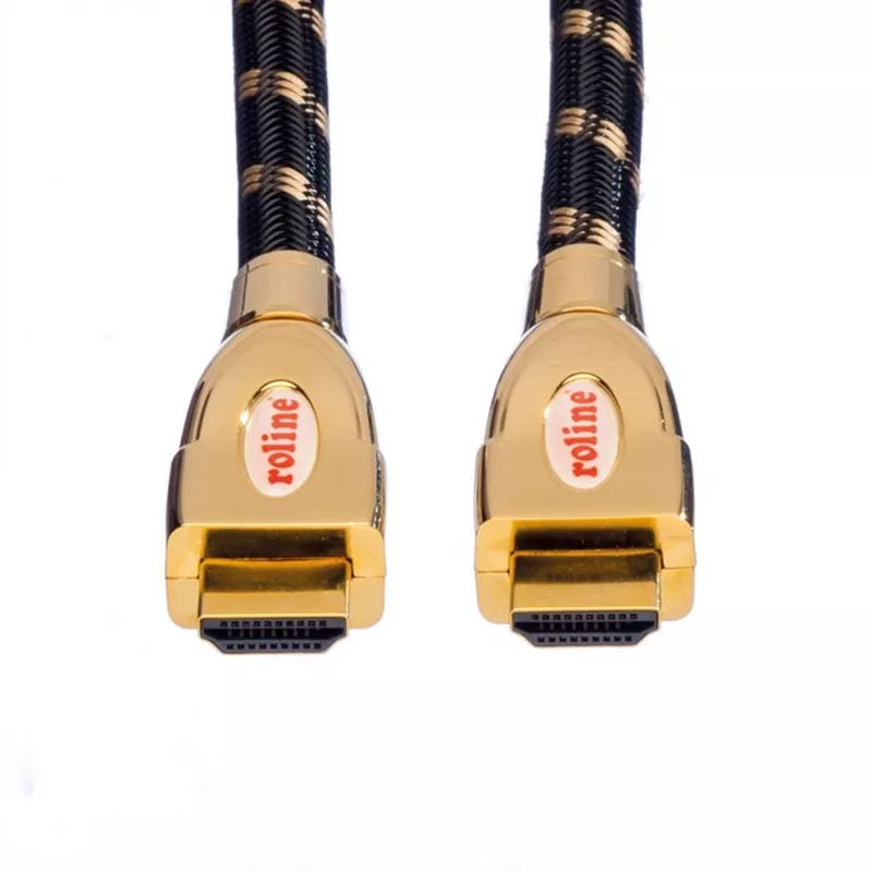 Καλώδιο HDMI ROLINE GOLD Ultra HD 1m