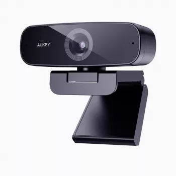 Webcam AUKEY Impression 2 MP 1920 x 1080 pixels USB Μαύρη