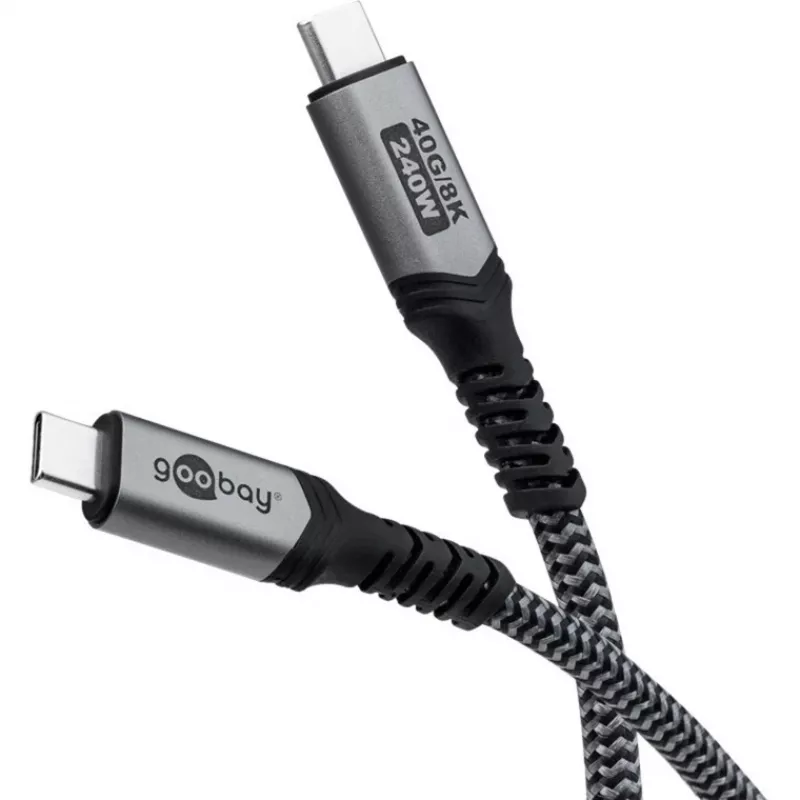 Goobay 74210 καλώδιο USB Μαύρο