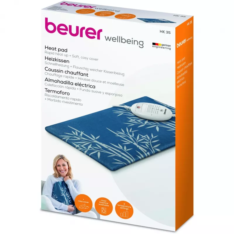 Beurer HK 35 ηλεκτρικό μαξιλάρι θέρμανσης, 40 x 30 cm, 100 W