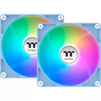 Ανεμιστήρας PC THERMALTAKE CT140 Reverse ARGB Sync 140mm Hydrangea Blue συσκευασία 2 τεμ.