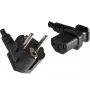 Microconnect PE010518L καλώδιο τροφοδοσίας μαύρο 1,8 m CEE7/7 υποδοχή C13