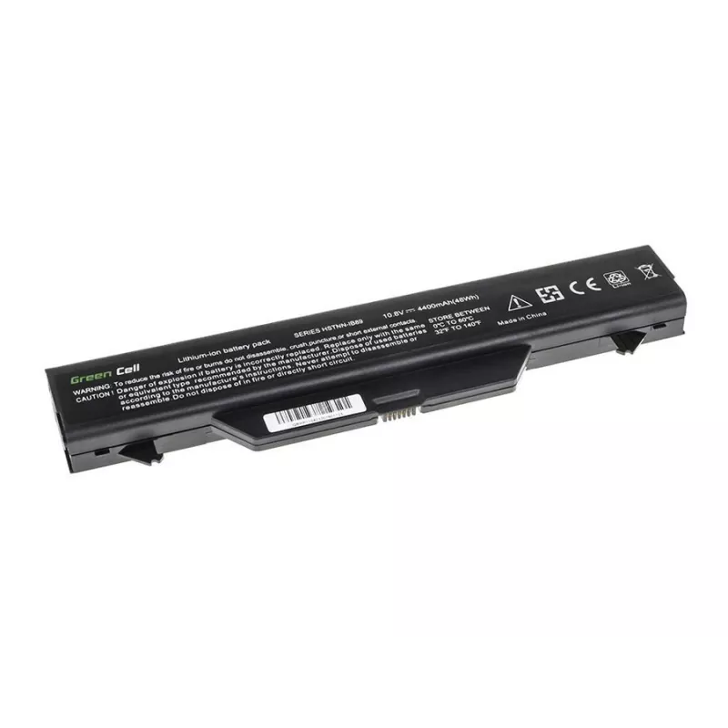 Green Cell HP11 μπαταρία φορητού υπολογιστή για HP ProBook 4510 4510s 4515s 4710s 4720s, 10,8 V 4400 mAh, 6 στοιχεία, μαύρη