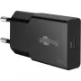 Goobay USB-C™ PD GaN γρήγορος φορτιστής λεπτός (30 W) μαύρο