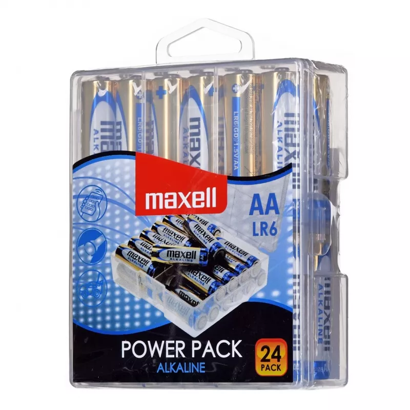 MAXELL Αλκαλική μπαταρία LR6 VALUE BOX, 24 τεμ.