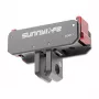 Μαγνητικός προσαρμογέας περιστροφής 180° Sunnylife AD017 για action αθλητικές κάμερες, περιστροφή 180°