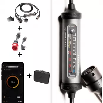 Juice Technology JUICE BOOSTER 3 air Country EU Basic Set (ανθρακί/μαύρο, 1,4 - 11 kW, καλώδιο 3,1 μέτρων)