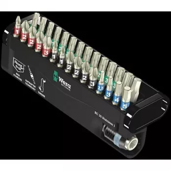 Σετ μυτών Wera 30 τεμ. BC Stainless/30 Bit-Check Phillips Phillips, Phillips Pozidriv, TORX, εξάγωνο (05071109001)