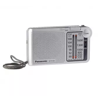 Panasonic RF-P150DEG φορητό αναλογικό ραδιόφωνο ασημί