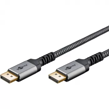Pro Displayport 1.4 Sleeved - Καλώδιο DisplayPort - 2m - Μαύρο