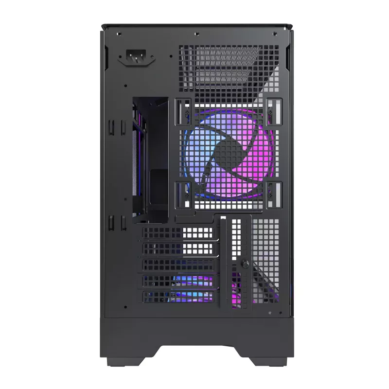 Κουτί PC Montech KING 15 PRO Μαύρο — Midi-Tower για micro ATX / Mini-ITX