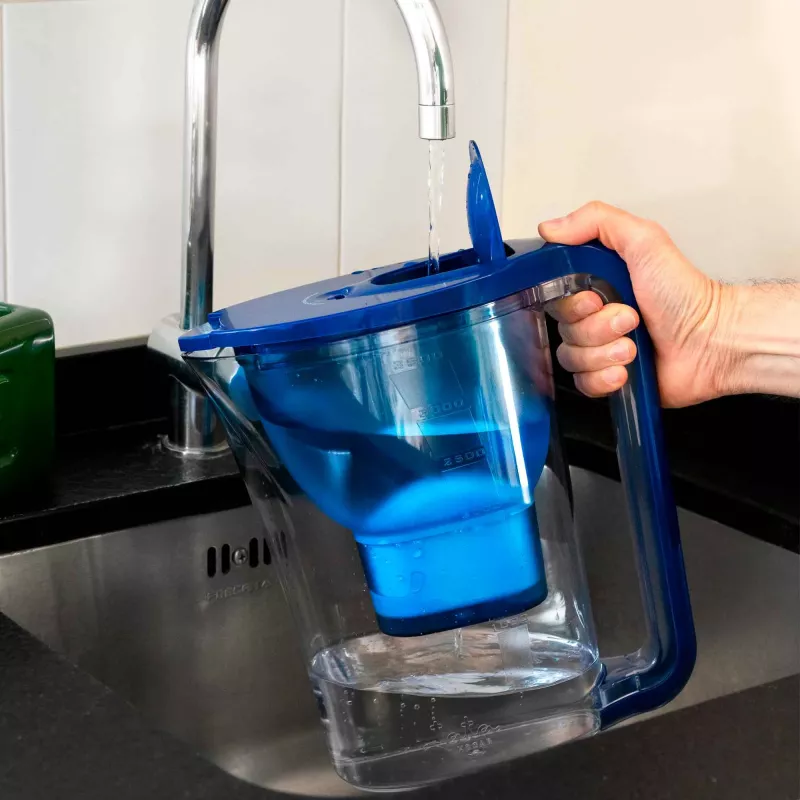 Επιτραπέζιο φίλτρο νερού JATA HJAR1003 3,5 L μπλε διάφανο