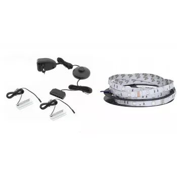 Λωρίδα LED cama meble QIU 160, επιτοίχια, μπλε φως, εναλλασσόμενο ρεύμα, 1 τεμ.