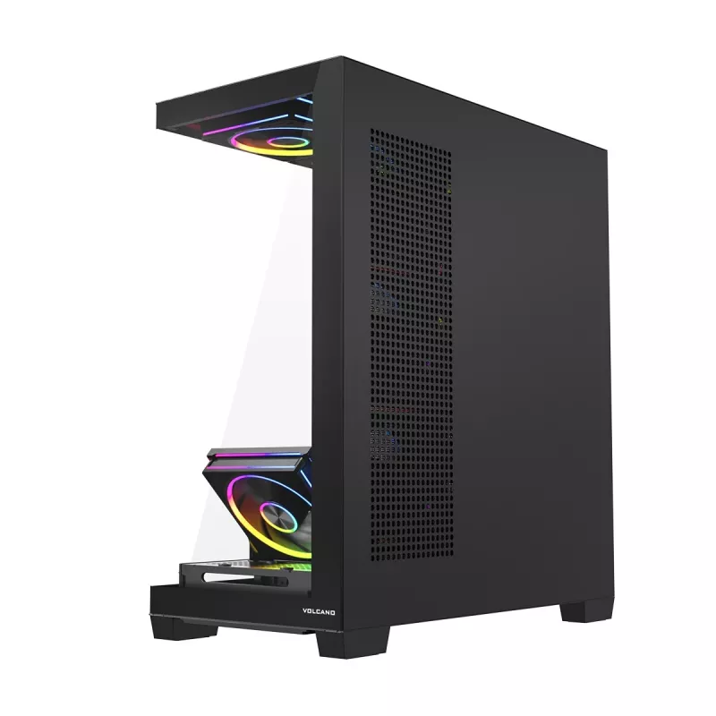 Modecom Volcano Stellar Plus ARGB Midi 8F μαύρο