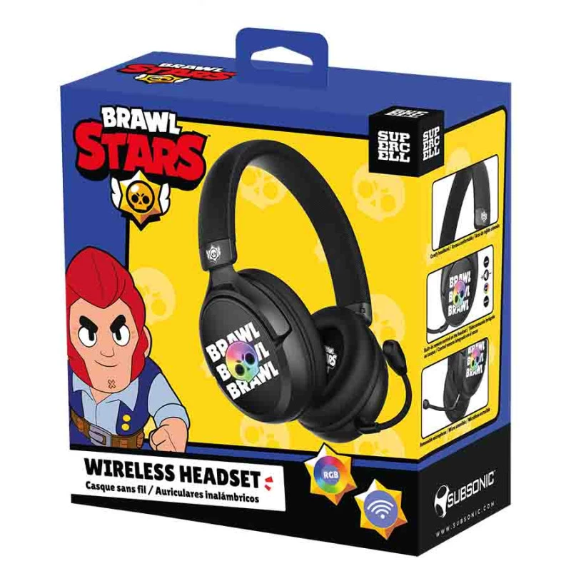 Subsonic ασύρματο gaming headset Brawl Stars Brawl