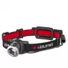 Ledlenser H8R μαύρος, κόκκινος φακός κεφαλής LED