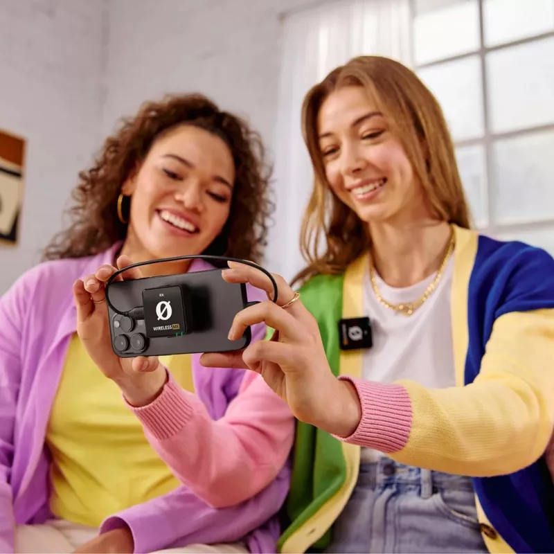 WIME RODE WIRELESS ME Dual-Channel Ασύρματο σύστημα μικροφώνου Vloggers Podcasters