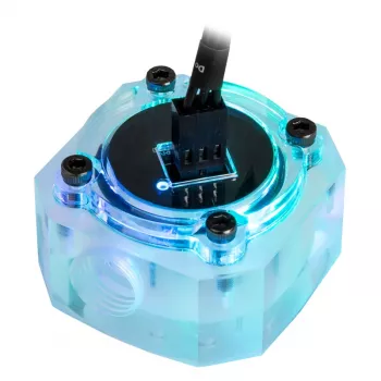 Μετρητής ροής Barrow SLFV1-RGB ARGB ακρυλικό inline για προσαρμοσμένα κυκλώματα υδρόψυξης