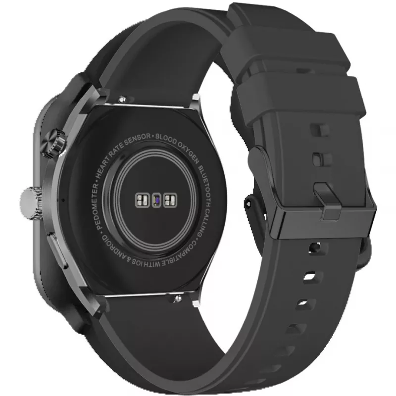 Smartwatch Beafon 401 AMOLED Silver μαύρο