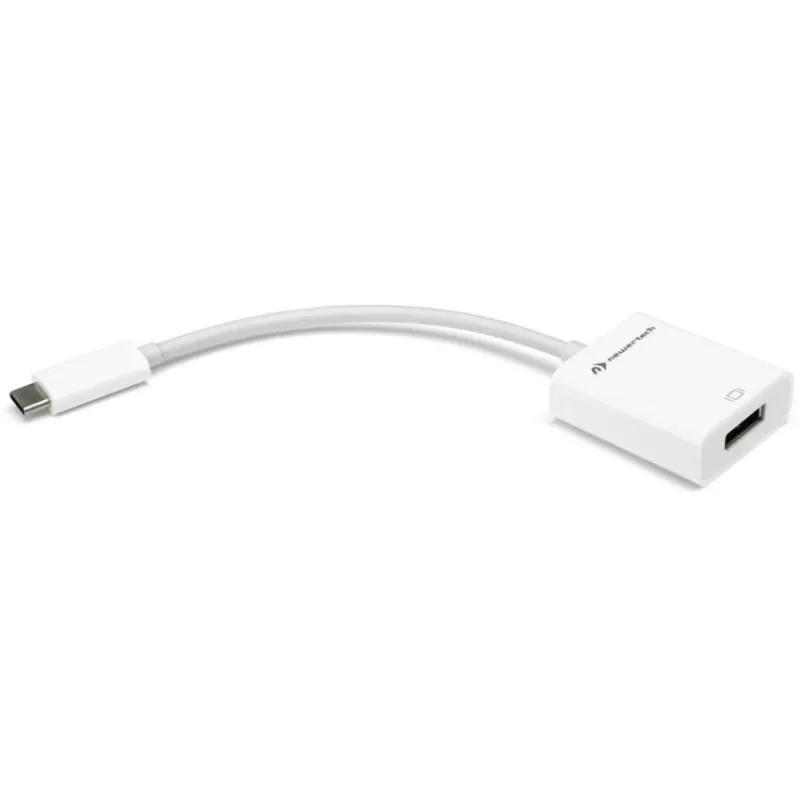 Προσαρμογέας USB, βύσμα USB-C > υποδοχή DisplayPort (Λευκό, 11 cm)