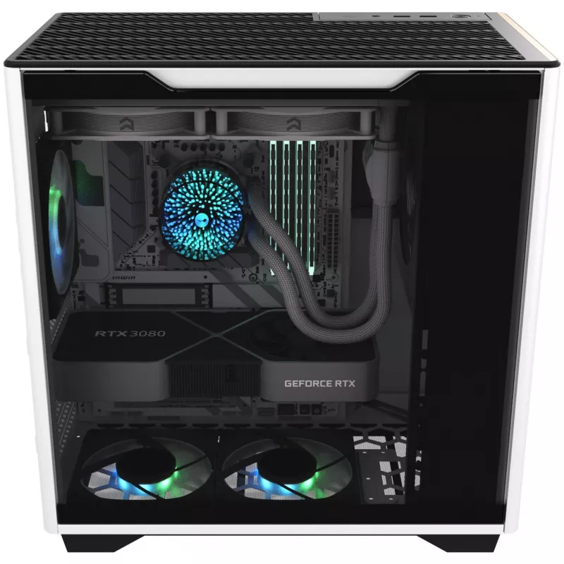 InWin A5 Midi-Tower Tempered Glass – λευκό