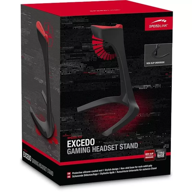 Βάση ακουστικών Speedlink Excedo, μαύρη (SL-800900-BK)