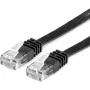 Value 21.99.0960 Καλώδιο δικτύου RJ45, Patch CAT 6 U/UTP 0,50 m μαύρο 1 τεμ.