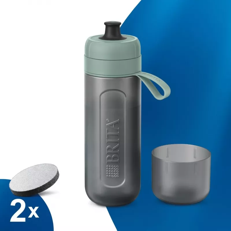 Φιάλη φίλτρου Brita Active 0,6 l Παστέλ πράσινο