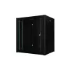 Rack τοίχου 19 ιντσών 12U Pro 600 x 450 x 645mm - μαύρο