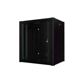 Rack τοίχου 19 ιντσών 12U Pro 600 x 450 x 645mm - μαύρο
