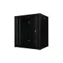 Rack τοίχου 19 ιντσών 12U Pro 600 x 450 x 645mm - μαύρο