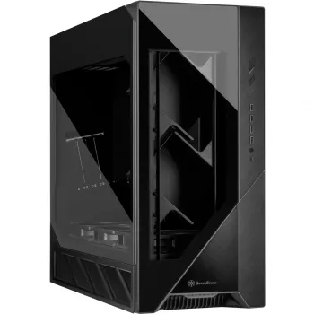 ALTA F2, κουτί Big-Tower μαύρο, tempered glass