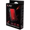 Θήκη HDD/SSD ADATA EX500 μαύρη, κόκκινη 2,5 ίντσες