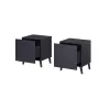 Κομοδίνο cama meble NOVA 44×40×52 cm, 1 συρτάρι, μπλε μαρίν ματ