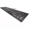 CHERRY KC 6000 Slim Πληκτρολόγιο Universal USB QWERTZ Γερμανικό Μαύρο