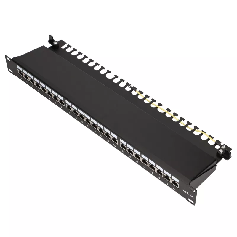 Patch panel - Extralink CAT6A STP, 24 θύρες